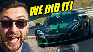 EXCLUSIVE: Rimac Nevera Nürburgring Lap Record REAL BTS!