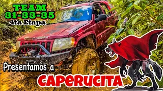 4ta Etapa Off Road con Gomas 31-33-35 Presentamos La Caperuzita Roja Jeep WJ