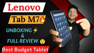 Lenovo Tab M7 Unboxing⚡ & Honest review🔥,1st impression |Best Budget tab | Too Cheap & Best? |YoTech
