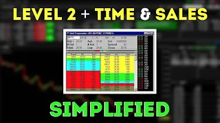 Level 2 + Time & Sales For Beginners (Tape Reading 101)