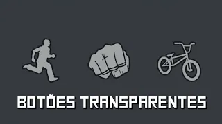 Botões transparentes com analógico invisível GTA SA [Android]