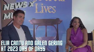 Elia Cantu and Galen Gering at 2023 Day of Days