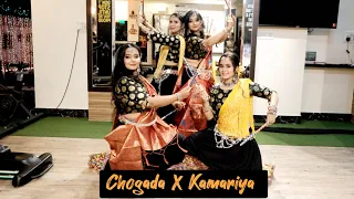 Chogada Tara X Kamariya || Bollywood Style Dandiya @stepntwist💃