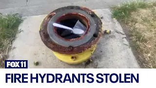 80+ fire hydrants stolen across LA County