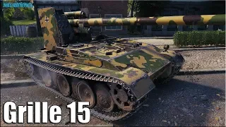 Без стоялова 10к урона на Гриль 15 ✅ World of Tanks Grille 15 лучший бой