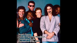 Frank Zappa - 1984 09 19 - Palacio Deportes Montjuich, Barcelona, Spain