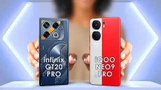 infinix GT 20 Pro VS ViVO iQOO Neo9 Pro ⚡ Full Comparison ⚡ Which is Better?