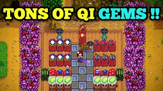 How To Farm Tons Of QI Gems With Ease In Stardew Valley