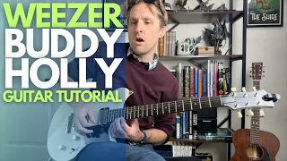 Buddy Holly by Weezer Guitar Tutorial - Guitar Lessons with Stuart!