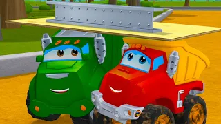 Helper Cars Full Episodes | Car Cartoons for Kids | The Adventures of Chuck & Friends