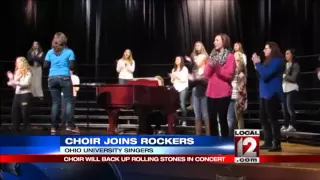 Choir will back up Rolling Stones in concert