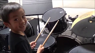 Drum Lesson for the First Time / Beginner Drum Lesson for Kids and Children / Lorraine Toys Videos 2