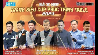 Trần Quyết Chiến VS Mã Minh Cẩm | GIẢI BILLIARDS 3C SIÊU CÚP PHÚC THỊNH TABLE NĂM 2024