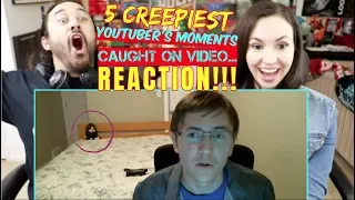 5 CREEPIEST Youtuber's Moments Caught On Video...REACTION & ANALYSIS!!!