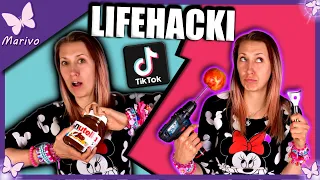 TESTUJE POPULARNE LIFEHACKI Z TIK TOKA  #1 😂  Na co mi wkrętarka??? 🍎