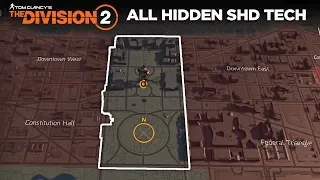 The Division 2 - All Hidden SHD in the White House Area (Secret SHD Locations)