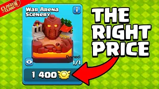 The War Arena Scenery change that Should Happen (Clash of Clans)