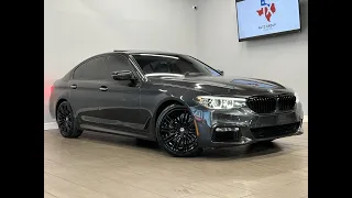 2017 BMW 530i M-SPORT LINE LOADED 2.0L TURBOCHARGED 248HP SEDAN DRIVER ASSISTANCE - FOR SALE