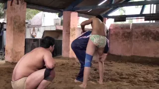 Wrestling Practice at Guru Hanuman Akhara