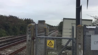 Selmeston Level Crossing (E.Sussex) Tuesday 25.10.2016