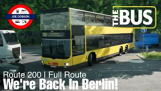 The Bus | Berlin | Route 200 | MAN Lion's City Double Deck | Full Route