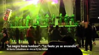 Mi Barrio Colombiano en vivo "La negra tiene tumbao"