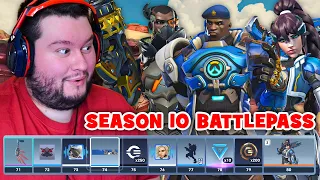 The NEW Season 10 Overwatch 2 Battlepass and MORE!!!