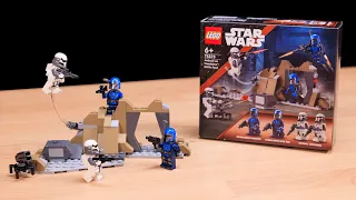 LEGO Star Wars Ambush on Mandalore Battle Pack REVIEW | Set 75373