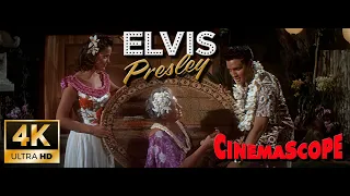 Elvis Presley - AI 4K Restored - can't help falling in love with you (1961)