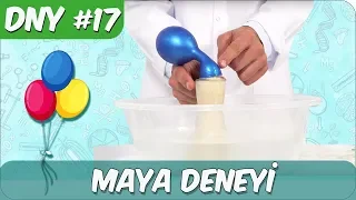 Fen Deneyi #17 | Maya ile Balon Şişirme