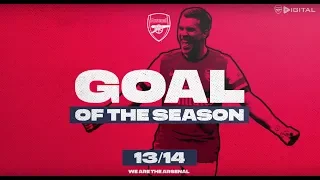 Cazorla, Ramsey and THAT Wilshere goal | Arsenal Goals of the season | 2013/14