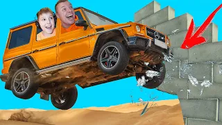 ВЪЕХАЛИ в Стену на ГЕЛИКЕ !!! Проверка на ПРОЧНОСТЬ Тест в BeamNG Drive от Игорюшины Игруши