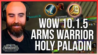 Rank 1 Arms Warrior / Holy Paladin 2v2 Arena (~2100 MMR)  - WoW Dragonflight 10.1.5 PvP