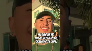 MC Dieguin MD morre afogado em gravação de clipe #mcdieguinmd #trap #music #famosos #noticias #short