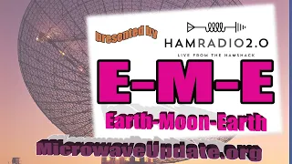 Ham Radio EME with a Portable, Small Dish | Earth Moon Earth, Microwave Update