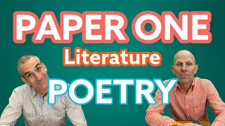 IB English - Paper One - Poetry