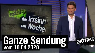 Extra 3 vom 09.04.2020 mit Christian Ehring im Ersten | extra 3 | NDR