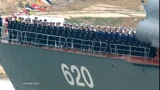 Военно-морской парад 9 мая 2014 года из Севастополя / HD 1080p (Парад Победы)