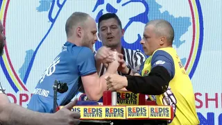 EUROPEAN ARM WRESTLING CHAMPIONSHIP 2022 SENIOR MEN 60 kg RIGHT HAND