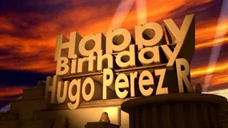 Happy Birthday Hugo Perez R