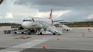 Condor operated by European Air Charters A320-200 / Chania🇬🇷 to Frankfurt 🇩🇪