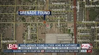 Grenade found near home in Northwest