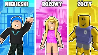 Korzystamy Tylko Z JEDNEGO KOLORU! (Roblox Bloxburg Build Battle Challenge) | Vito vs Bella