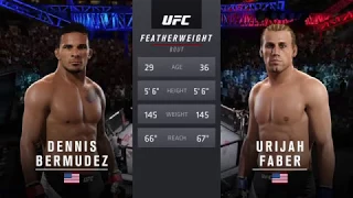 UFC 2 Dennis Bermudez vs Urijah Faber