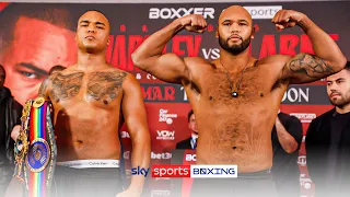 WARDLEY VS CLARKE | FULL WEIGH-IN ⚖️