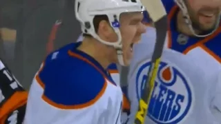 Connor McDavid Three Point Night vs Calgary - 2g+1a (10/17/15)