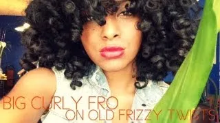 TOTALLY TWISTED TO BIG CURLY FRO!