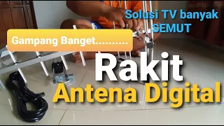 Cara Merangkai Antena Digital Untuk Televisi sangat Mudah