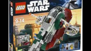 Star Wars Lego 8097 Slave 1 Boba Fett HD Review | www.flyguy.net