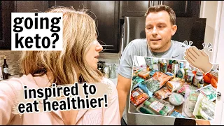 CHANGING OUR DIET?? TRADER JOES HAUL | KETO & GLUTEN FREE | Kendra Atkins